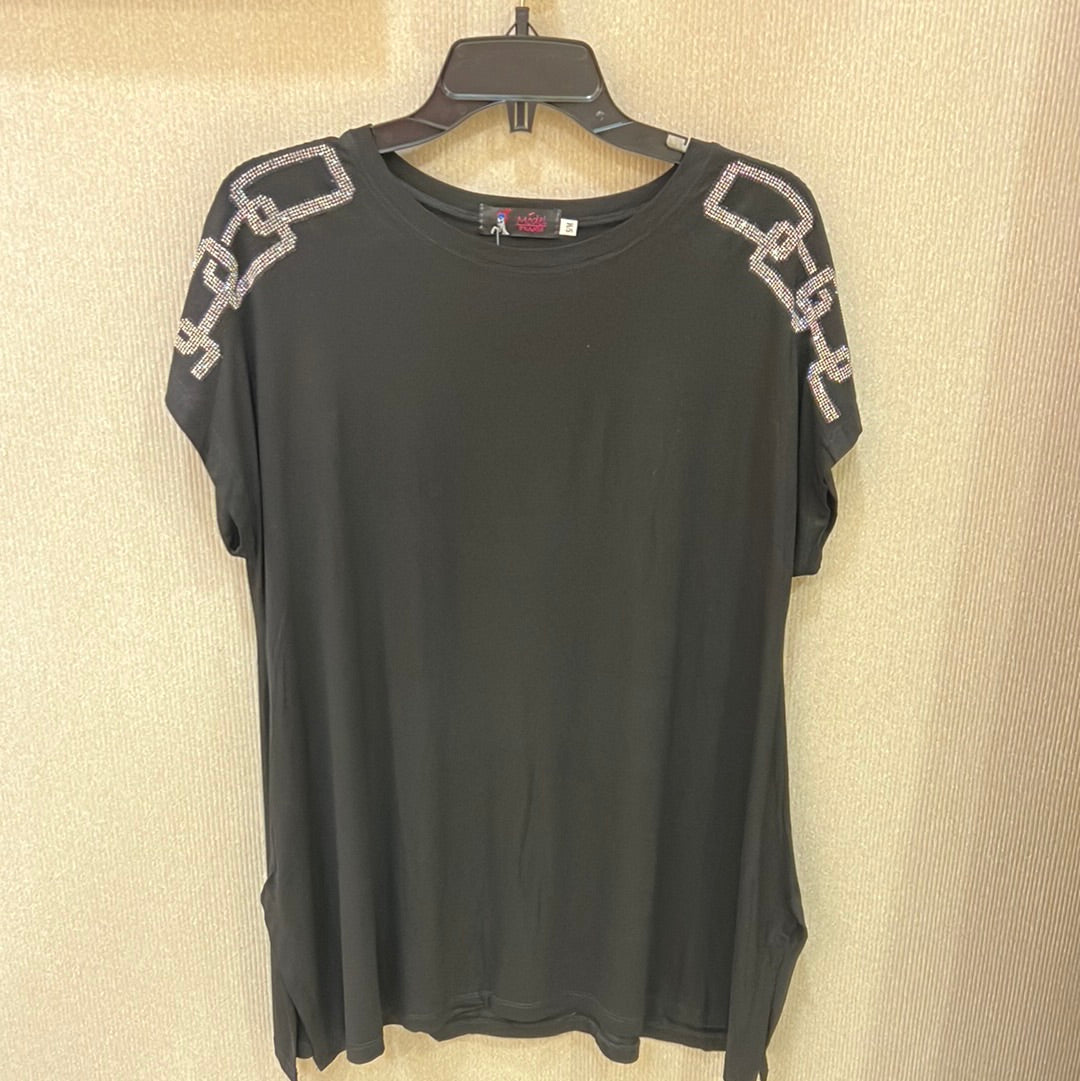 Bling tunic shoulder chains 11067