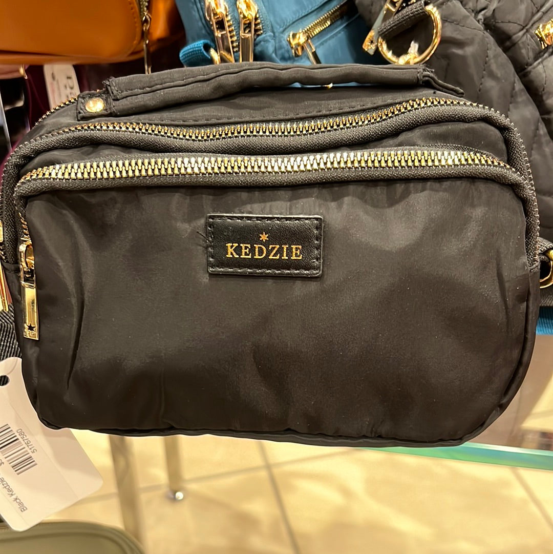Black Kedzie Crossbody KDZCC-BLK