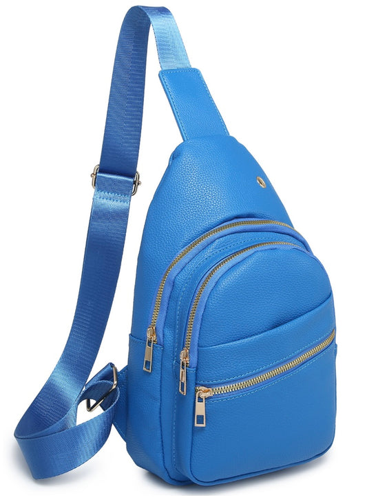 Royal Blue fashion sling backpack BC1191