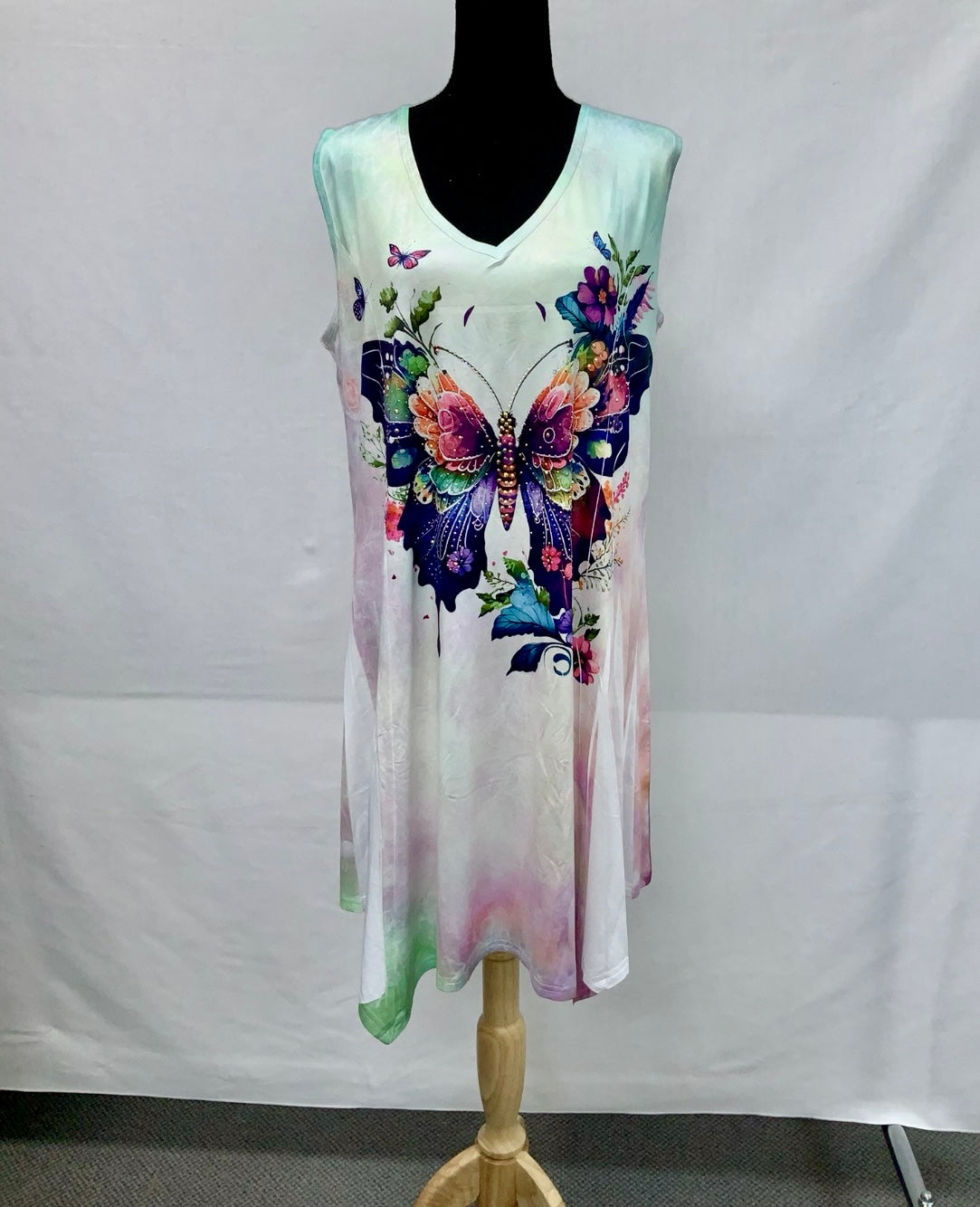 Green Dragonfly Dress A26040