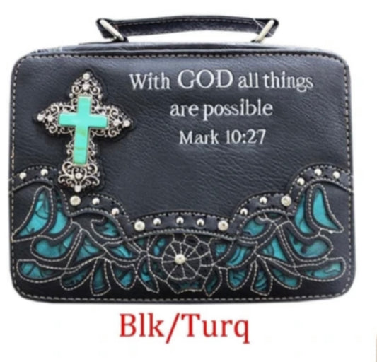 Bk/Tq Mark 10:27 bible cover