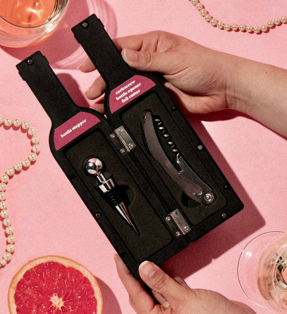 Modern Monkey® Bottle Service Wine Accessory Set