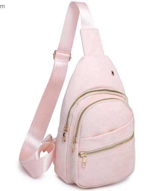 Blush fashion sling backpack BC1191