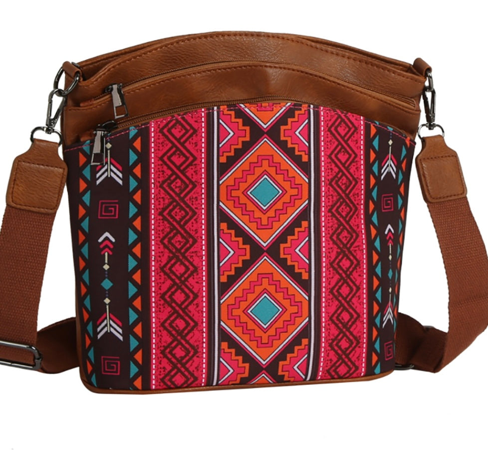 Aztec Tribal Messenger (Purse only)