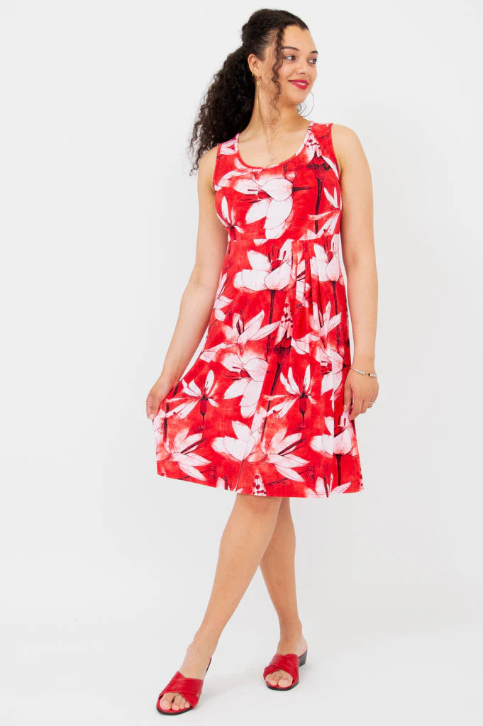 Judy dress, Passion, Bamboo