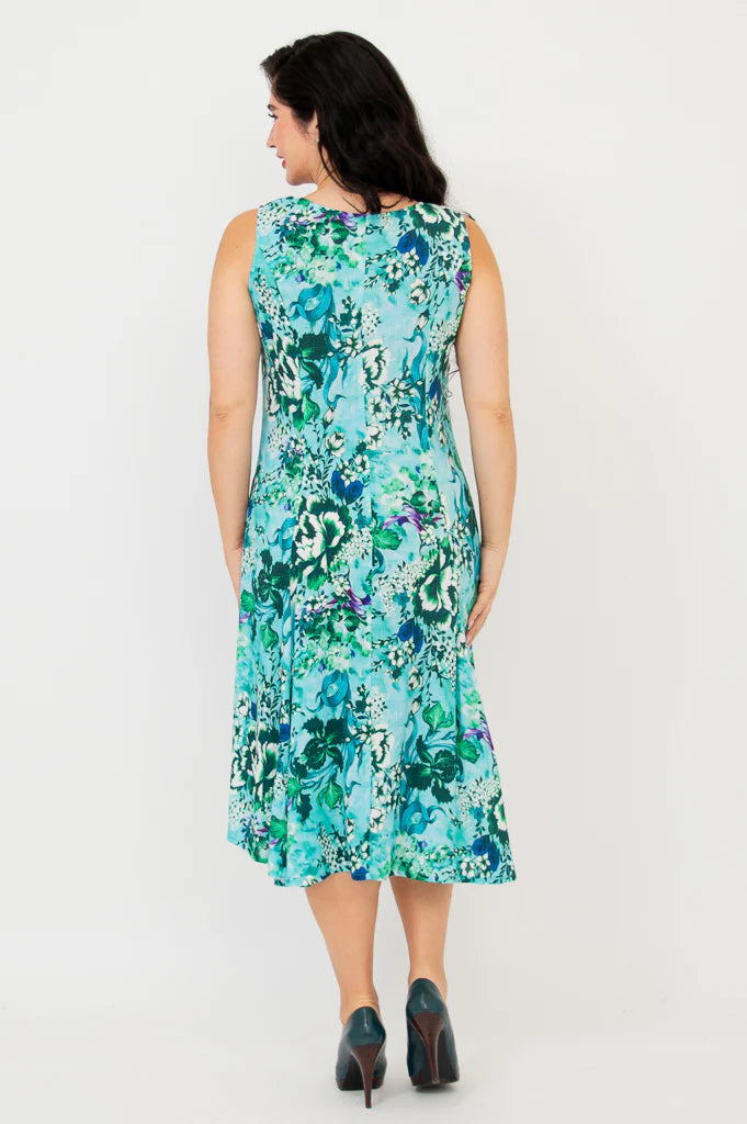 Avery Dress, Enchanted, Linen Bamboo