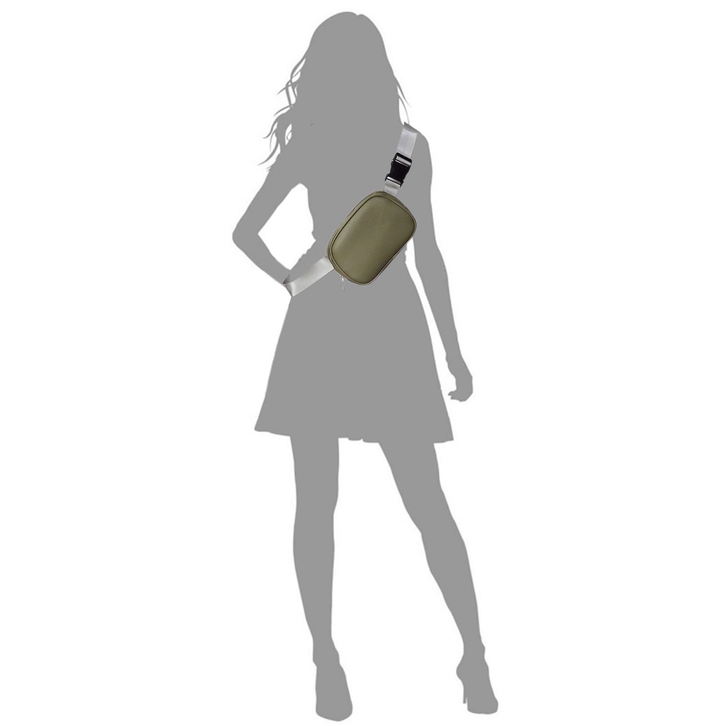 Black belt bag