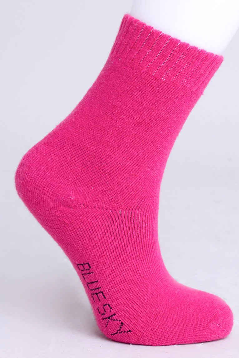 Ladies merino wool socks for Literacy Berry