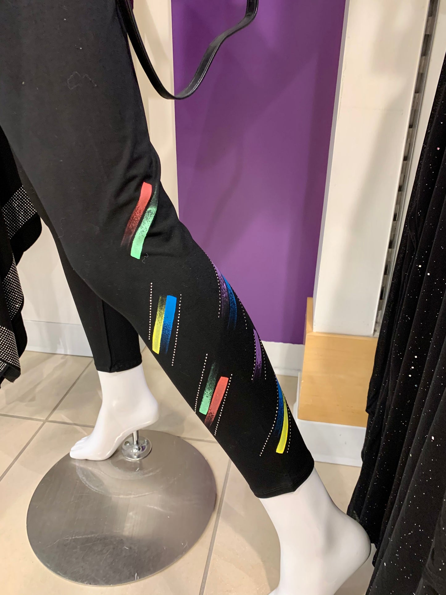 Legging Paint with Bling A23054