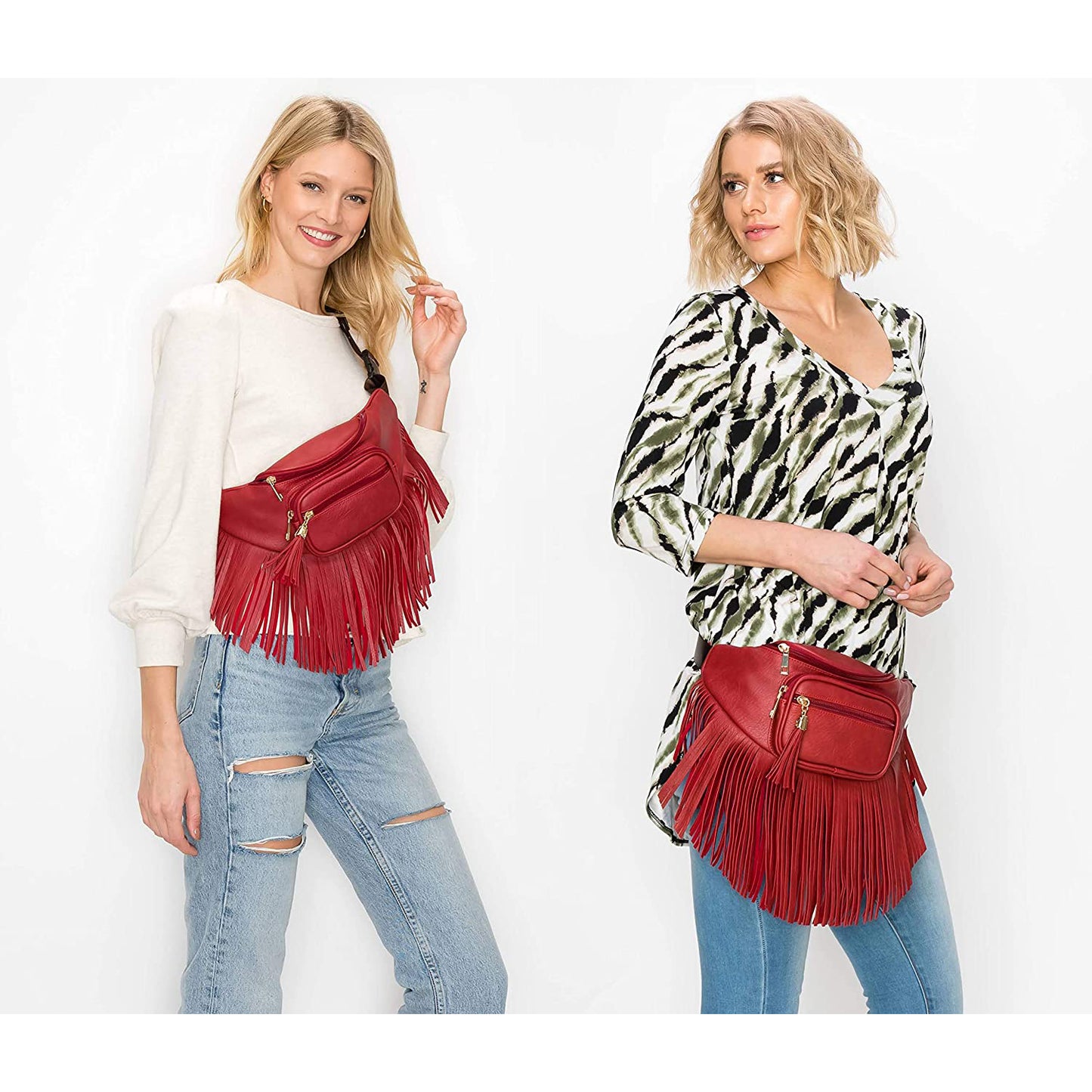 Fringe Fanny pack/waist pouch