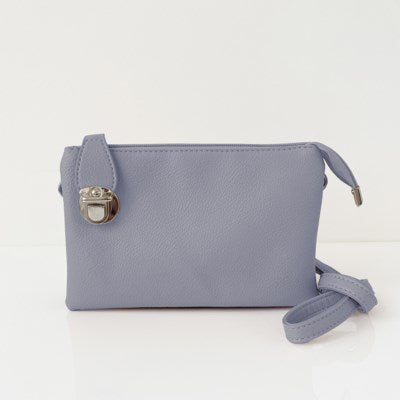 Lavender multi pouch wristlet/crossbody