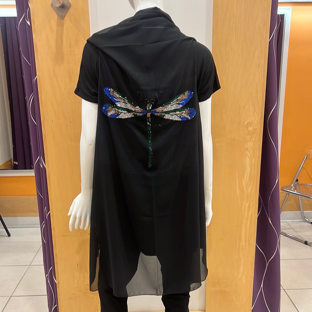 Dragonfly bling vest (one size) 20404