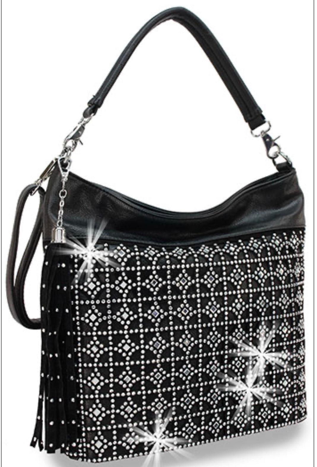 Black single handle bling
