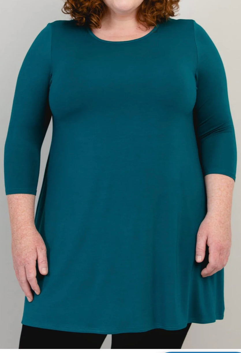 Bamboo Perfect Tunic - Teal