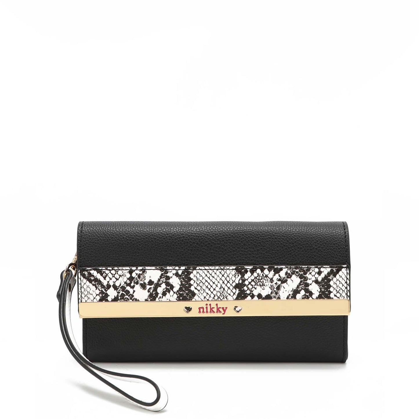 Black Eugene clutch by Nikky