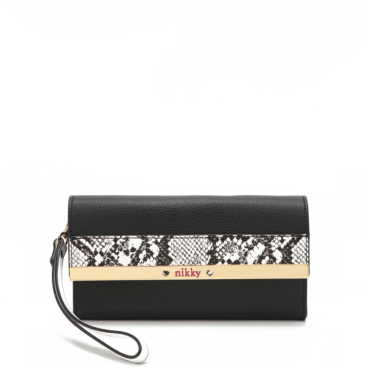 Black Eugene clutch by Nikky
