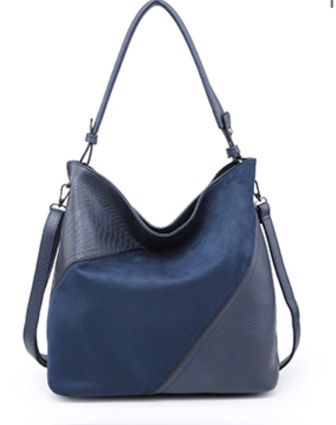 Navy Sylvia handbag