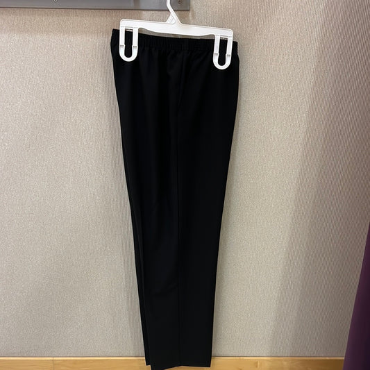 Black pull on dress pants F90013T-1
