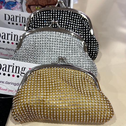 Bling mini change purse