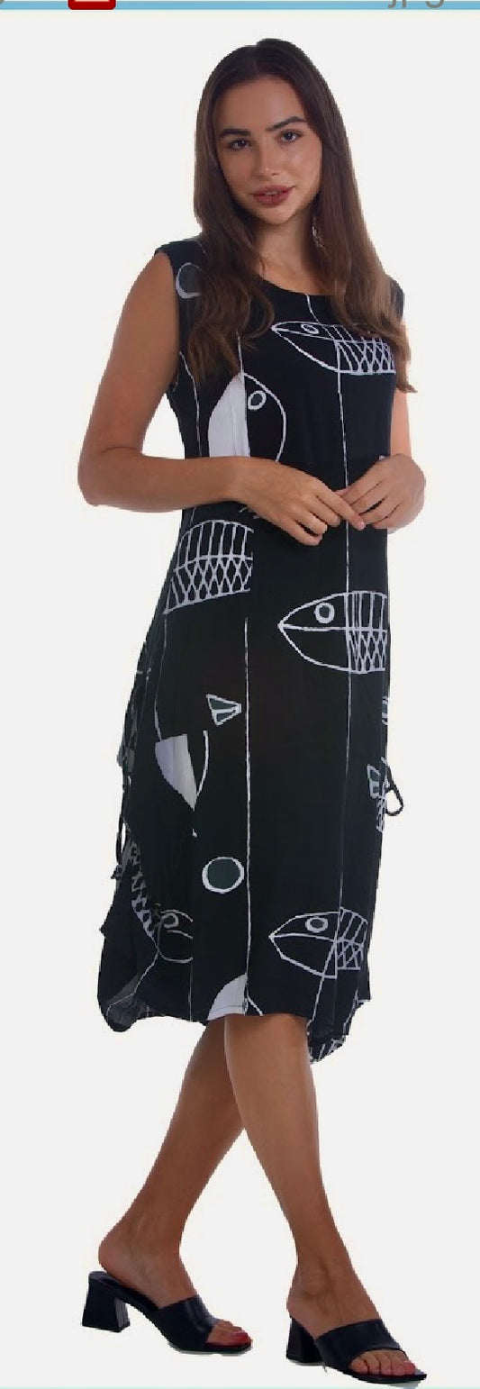 Black Fish Dress NL77001