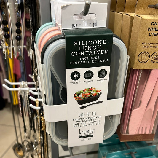 Silicone Collapsible Lunch Container KKSLC-U12