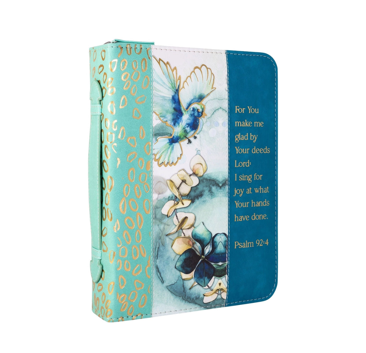 Divine Details: Bible Cover - Watercolor Flower Bird