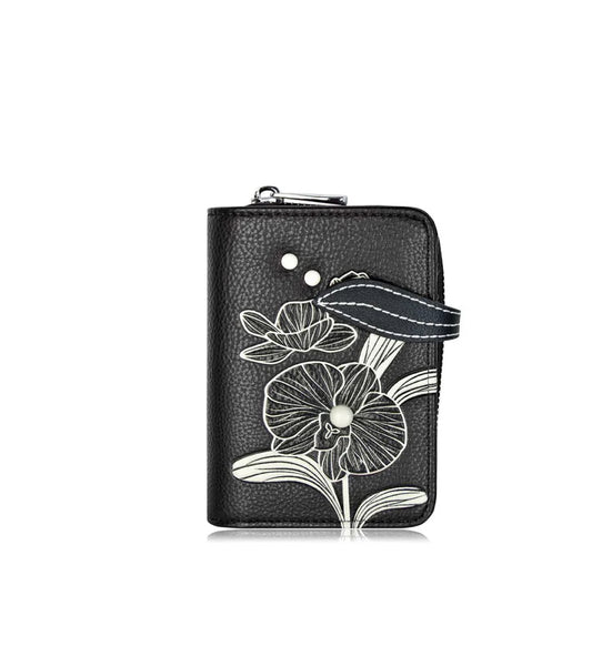 Orchid Small Zip Wallet