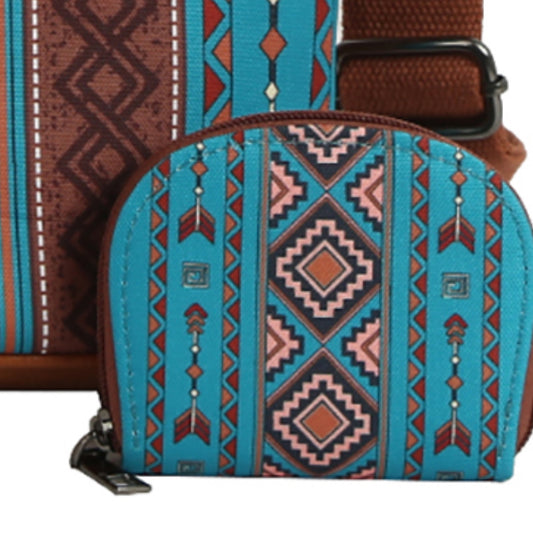 Aztec change purse