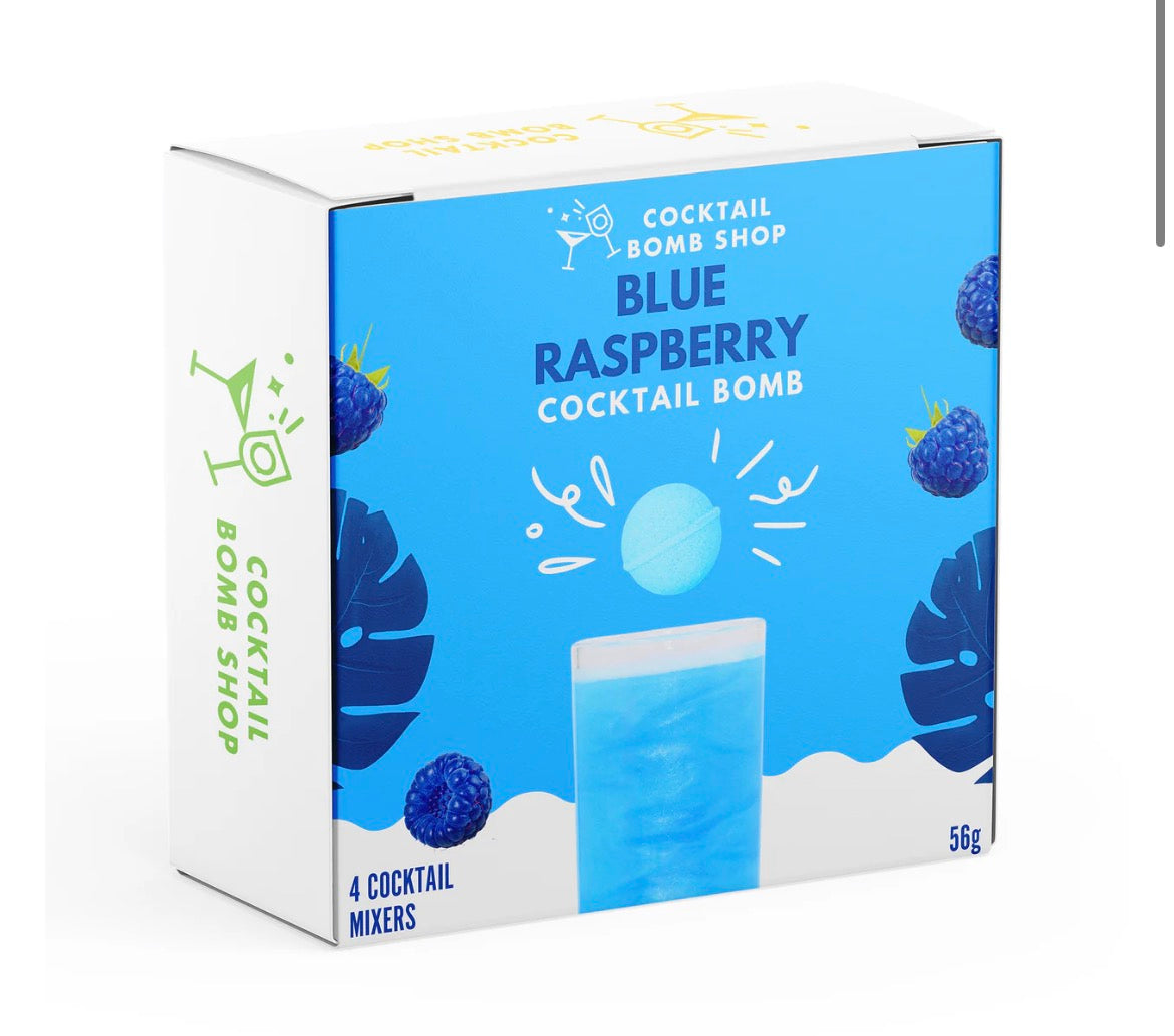 Blue Raspberry Cocktail Bomb 4pk