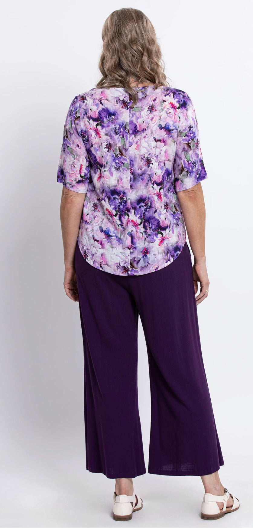 Liza Top, Royale Dynasty, Linen Bamboo