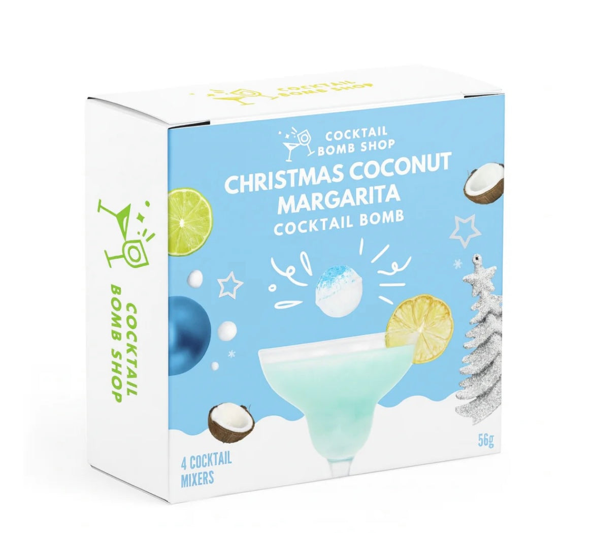 Christmas Coconut Margarita Cocktail Bomb 4pk