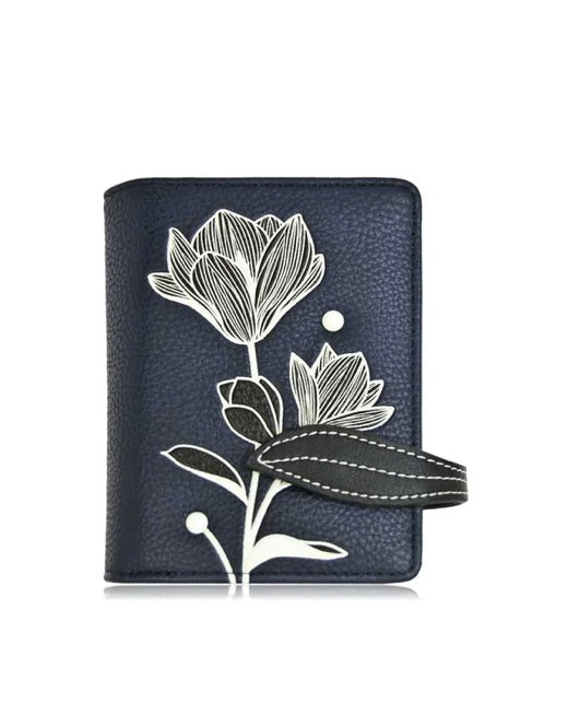 Magnolia small wallet Blue