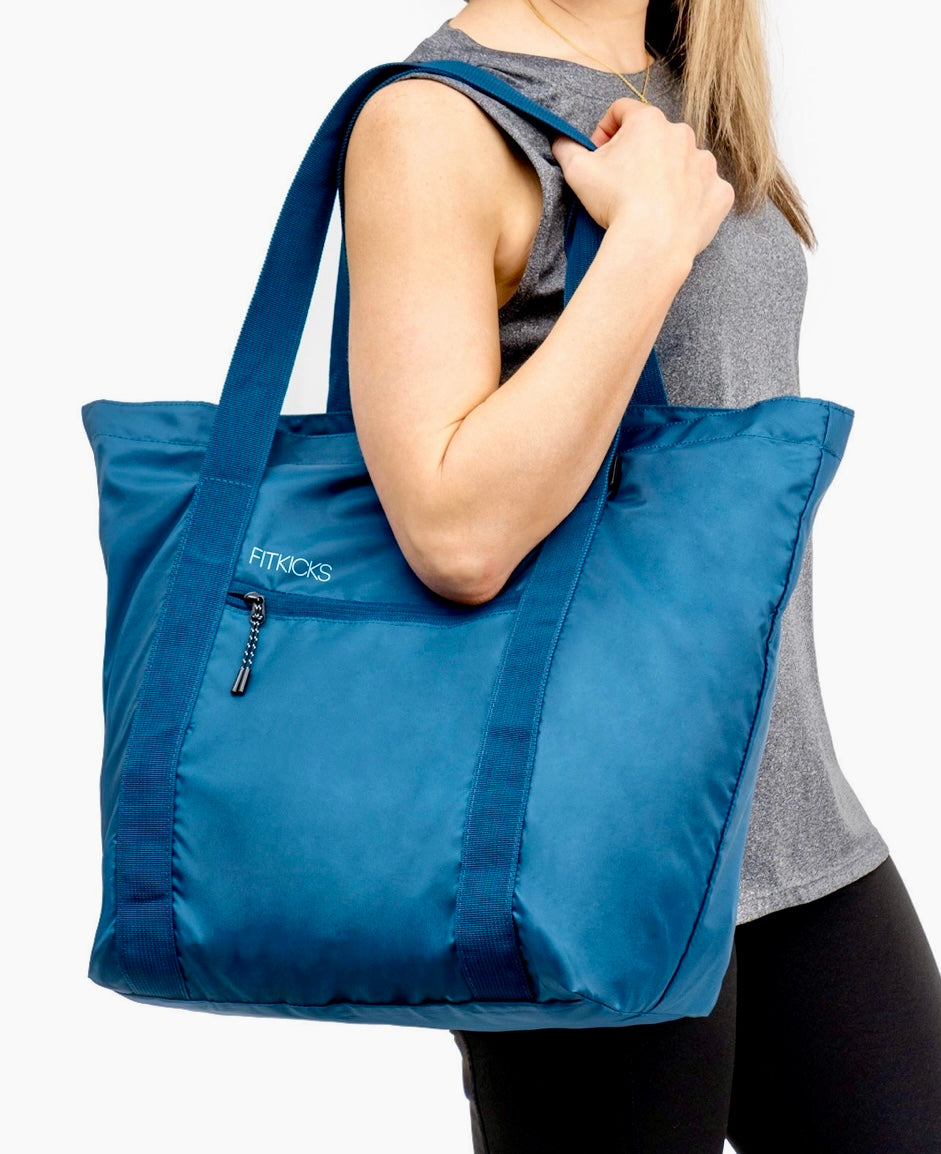 Blue Fitkicks Hideaway Packable Duffle