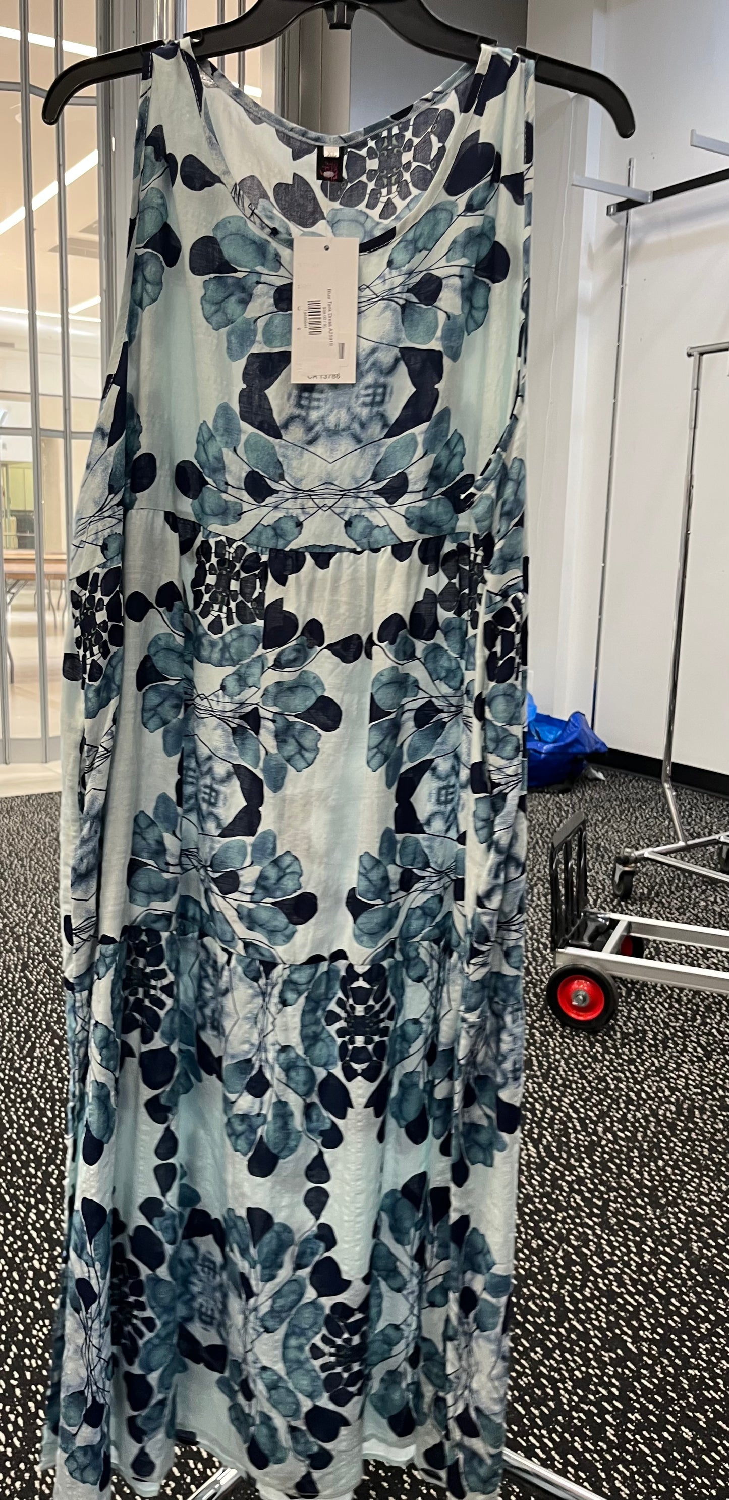 Blue Tank Dress A25919