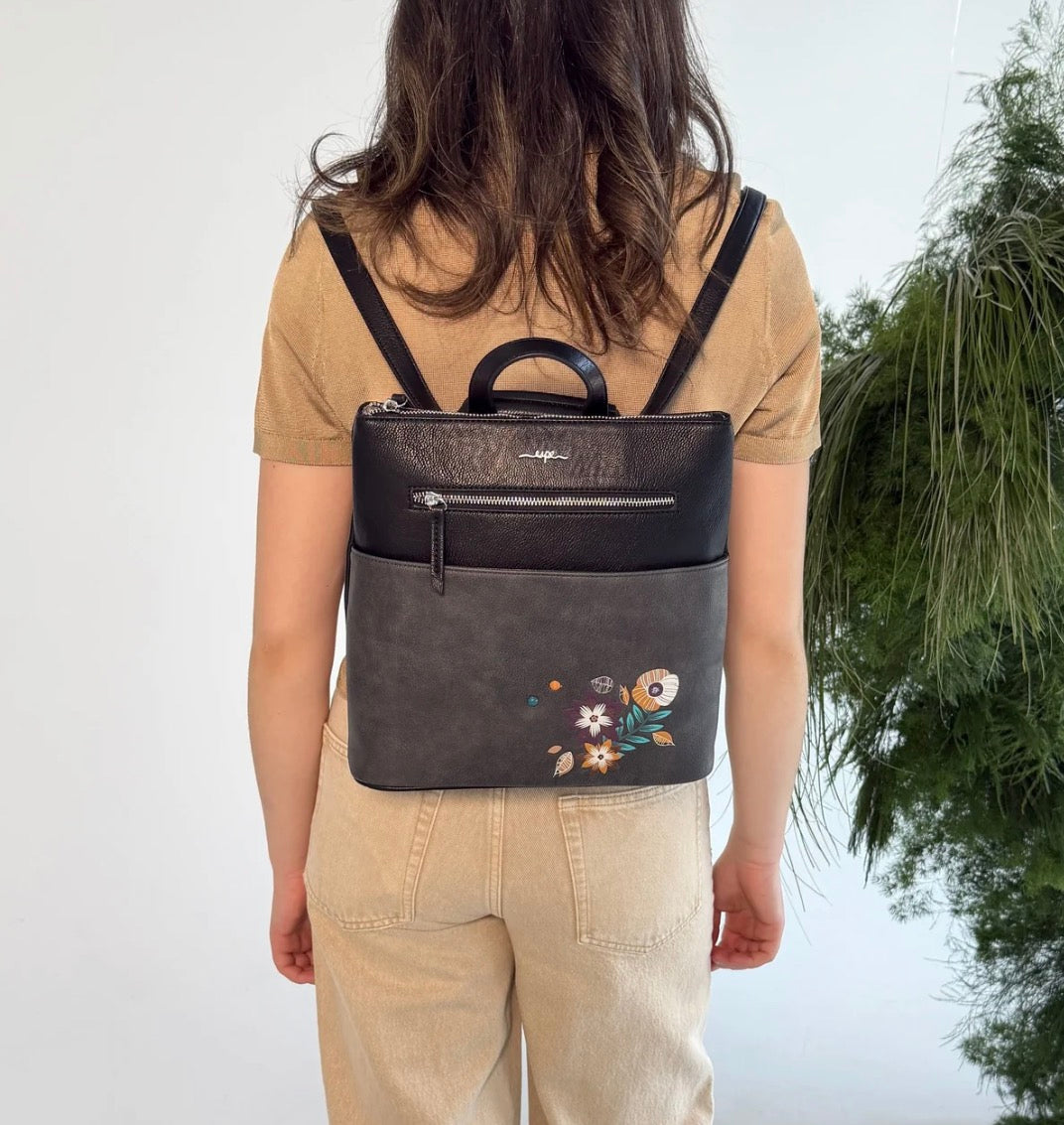 Aster Black Convertible Backpack