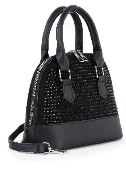 Black Petite Sparkling Rhinestone