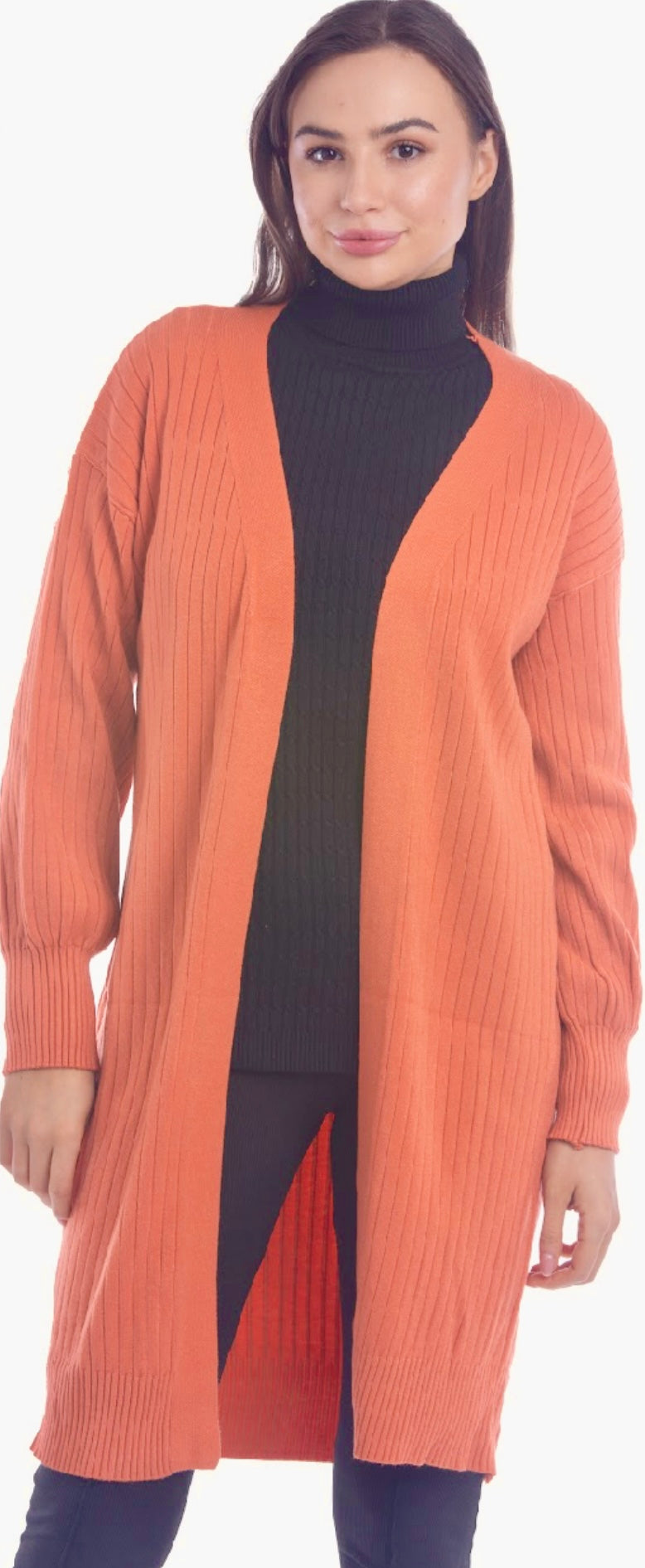 Orange NL Cardigan 91936