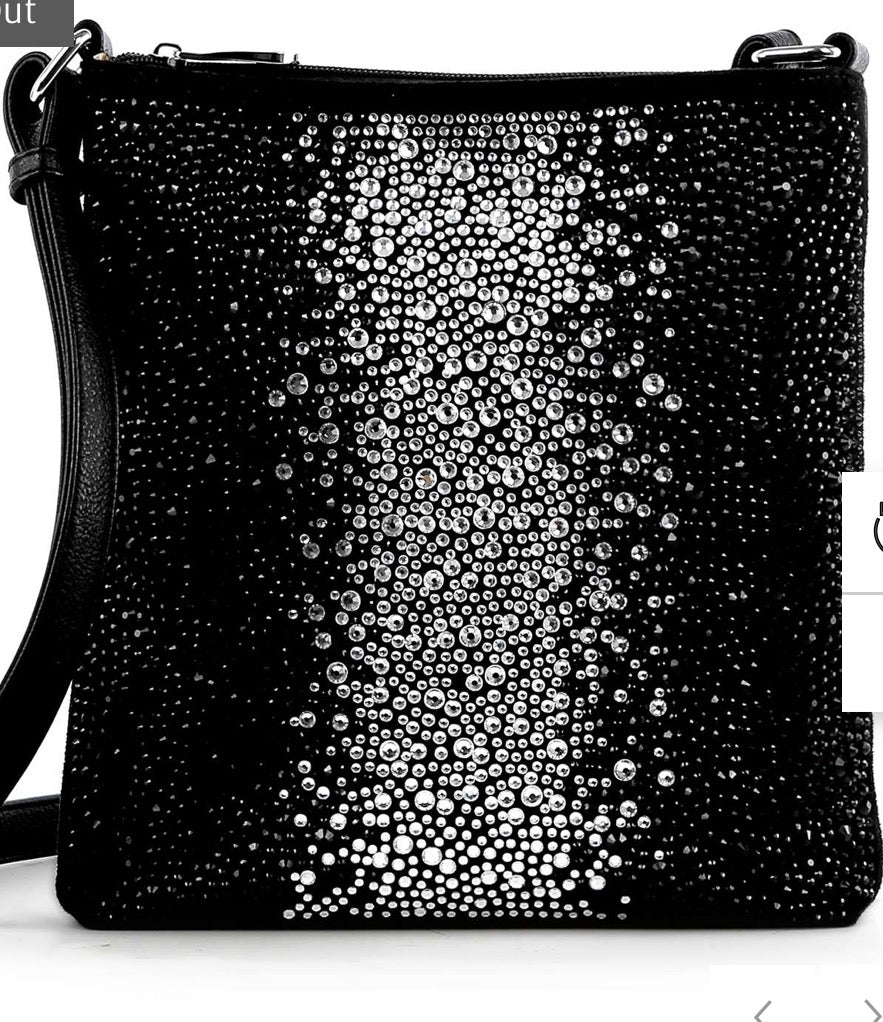 Small Glam Bling Crossbody
