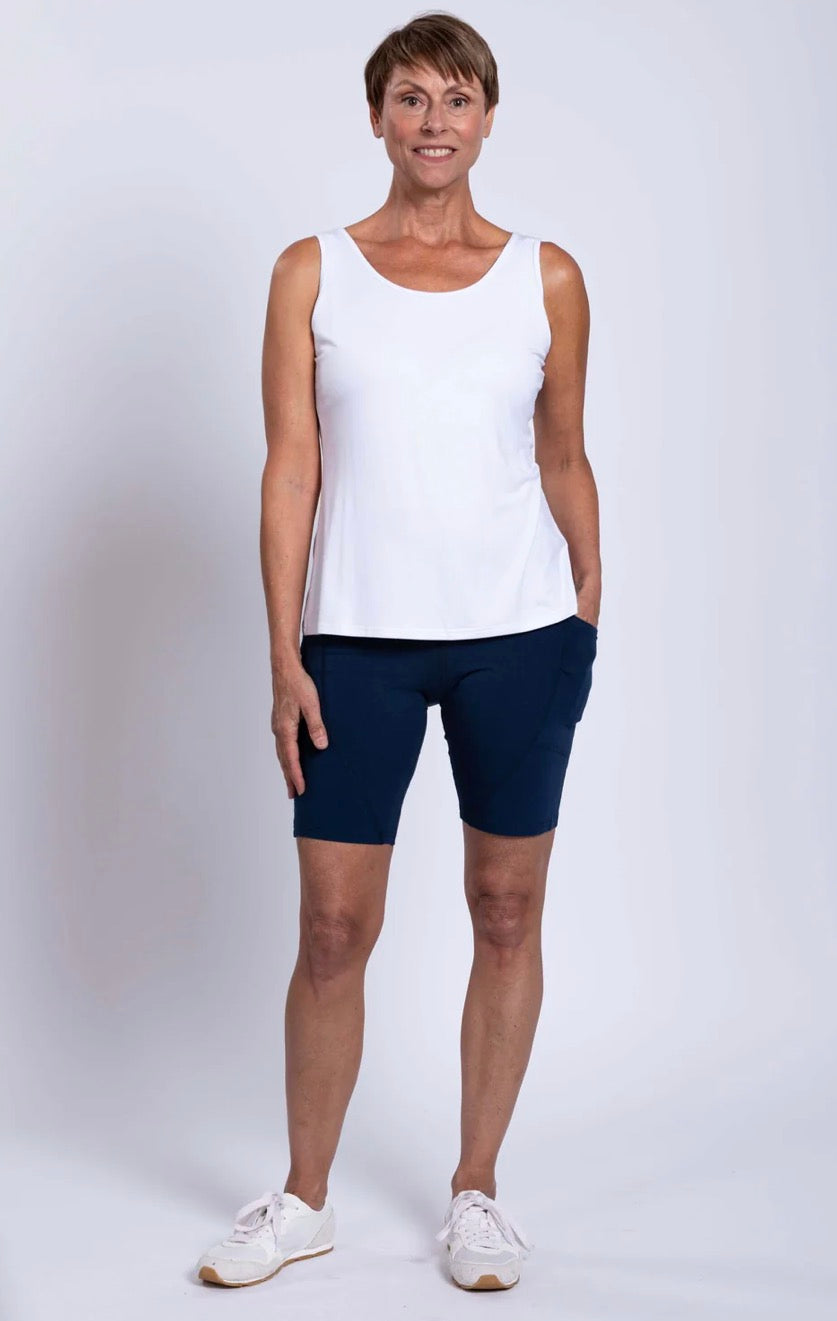 Bamboo Robson Shorts, Indigo