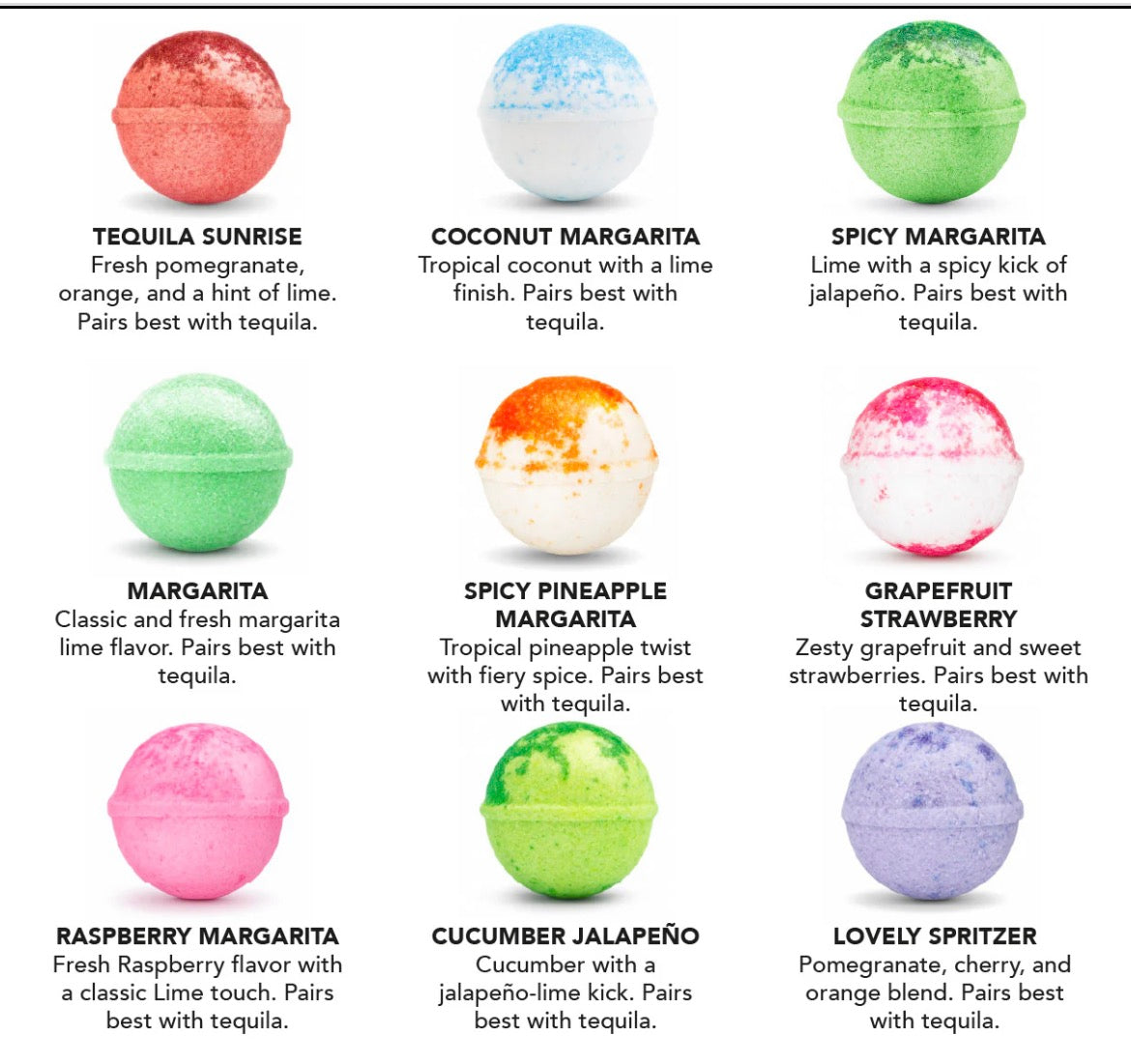Tequila Pack Cocktail Bombs 9pk