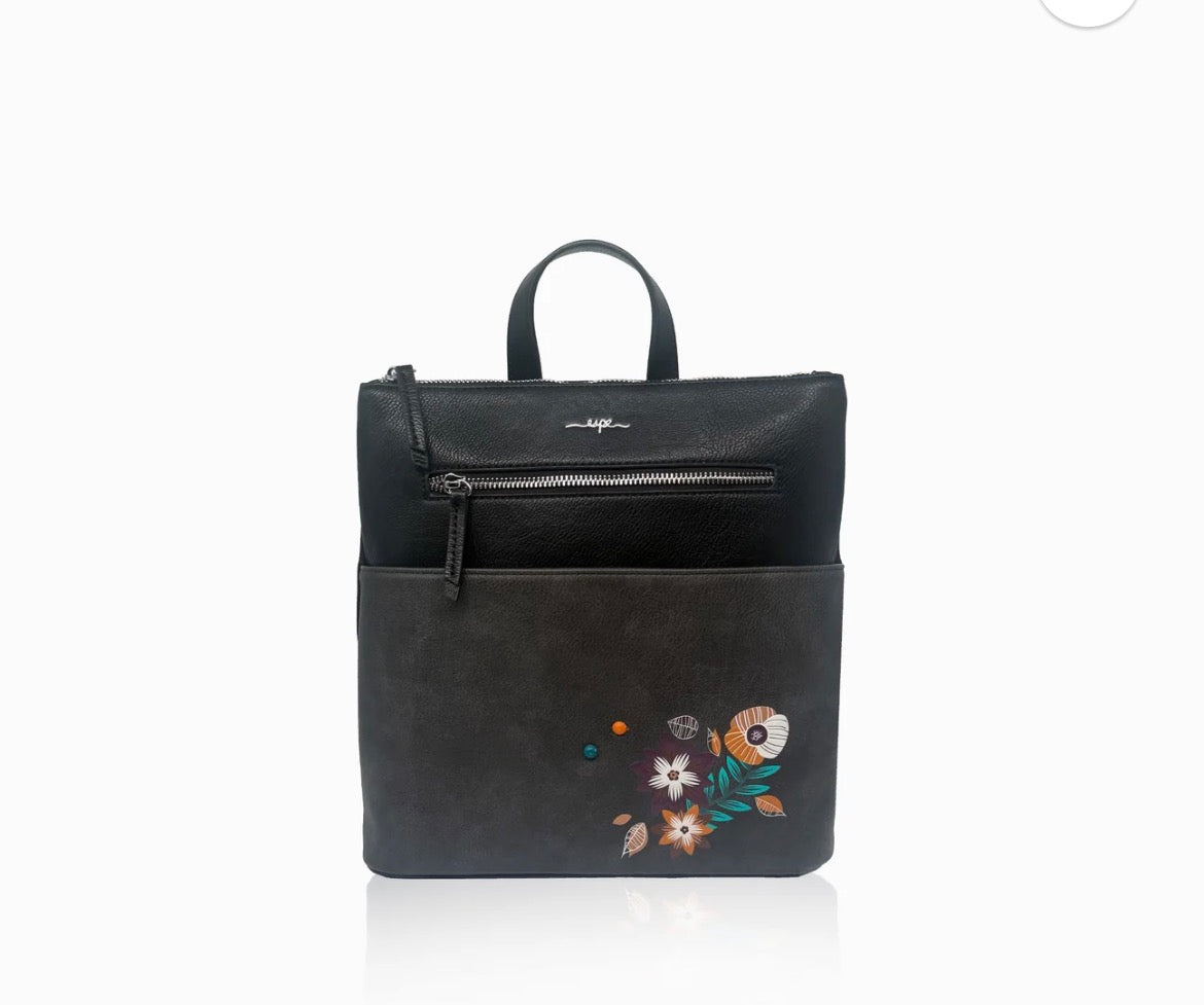 Aster Black Convertible Backpack