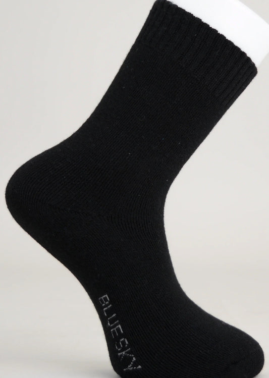 Men's Merino Wool Socks, Black