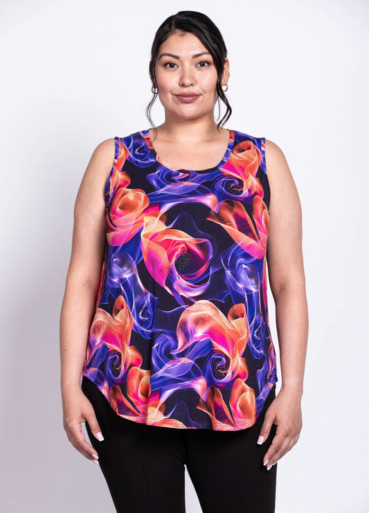 Jazz Tank, Violet Daze, Bamboo