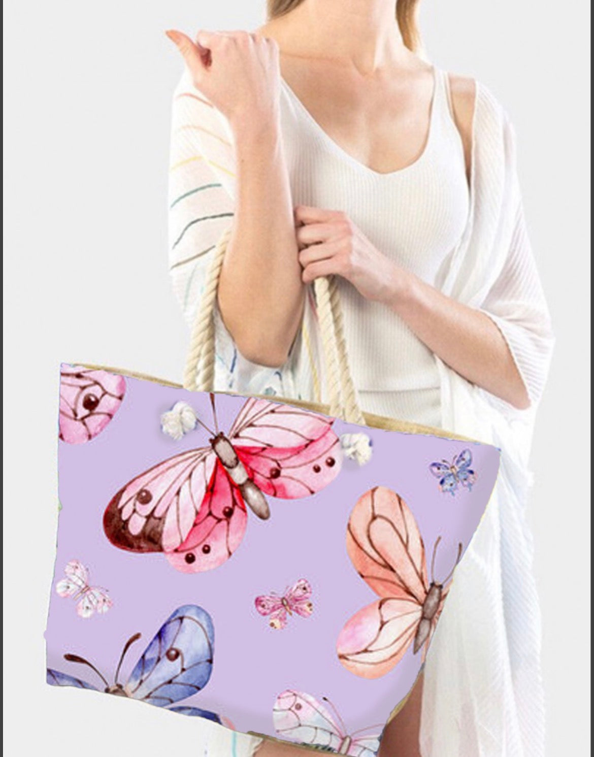 Canvas Tote Butterfly