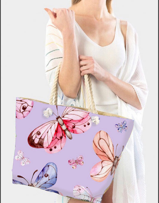 Canvas Tote Butterfly