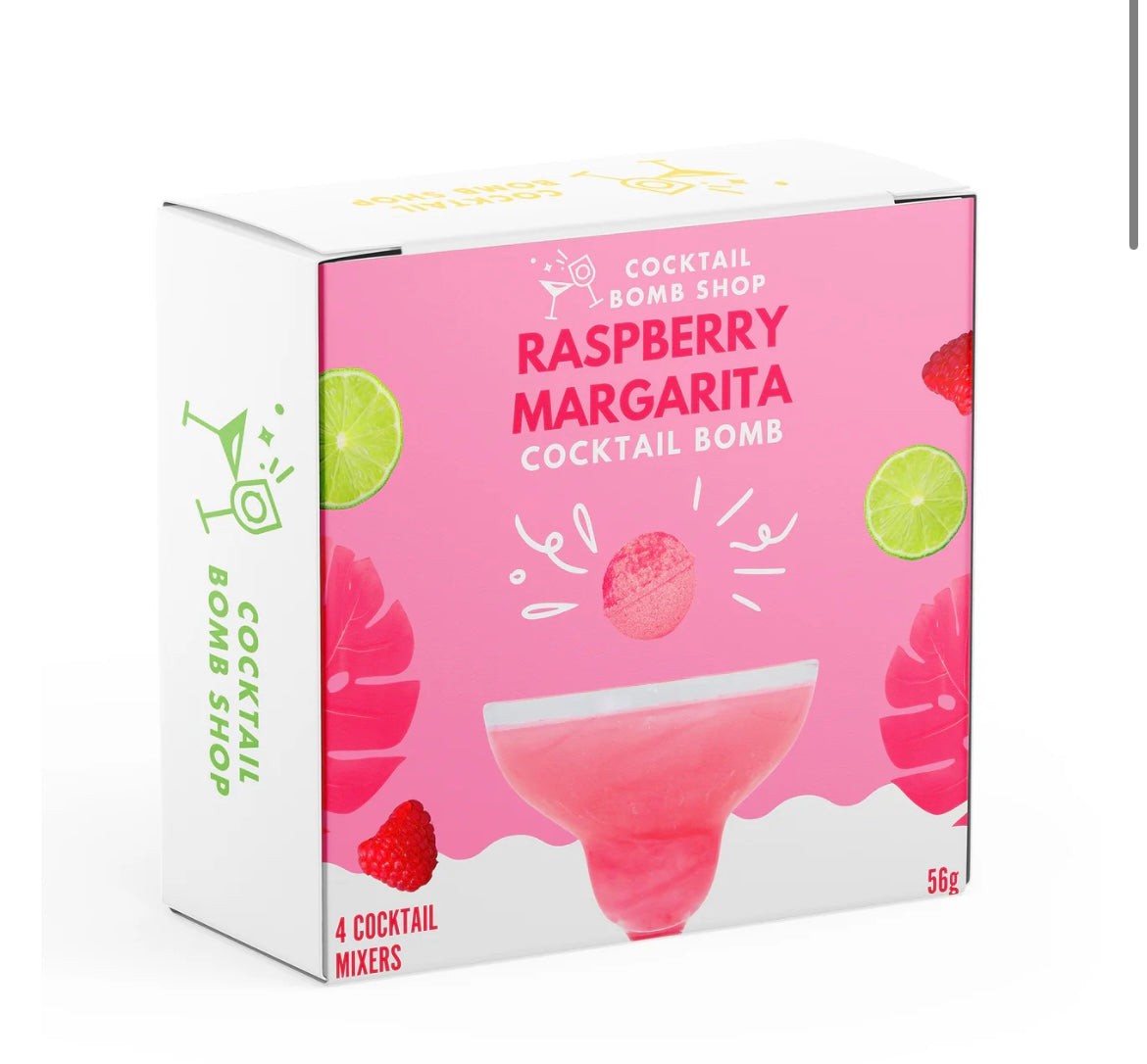 Raspberry Margarita Cocktail Bomb 4pk