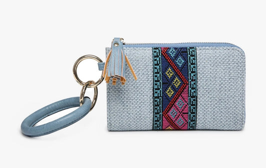 Blue Liv Tribal Bangle Wristlet/Wallet M1973TRB