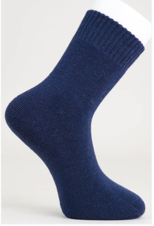 Men's Merino Wool Socks, Navy