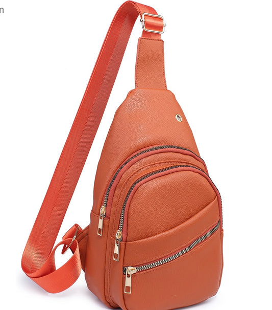 Tart Orange fashion sling backpack BC1191
