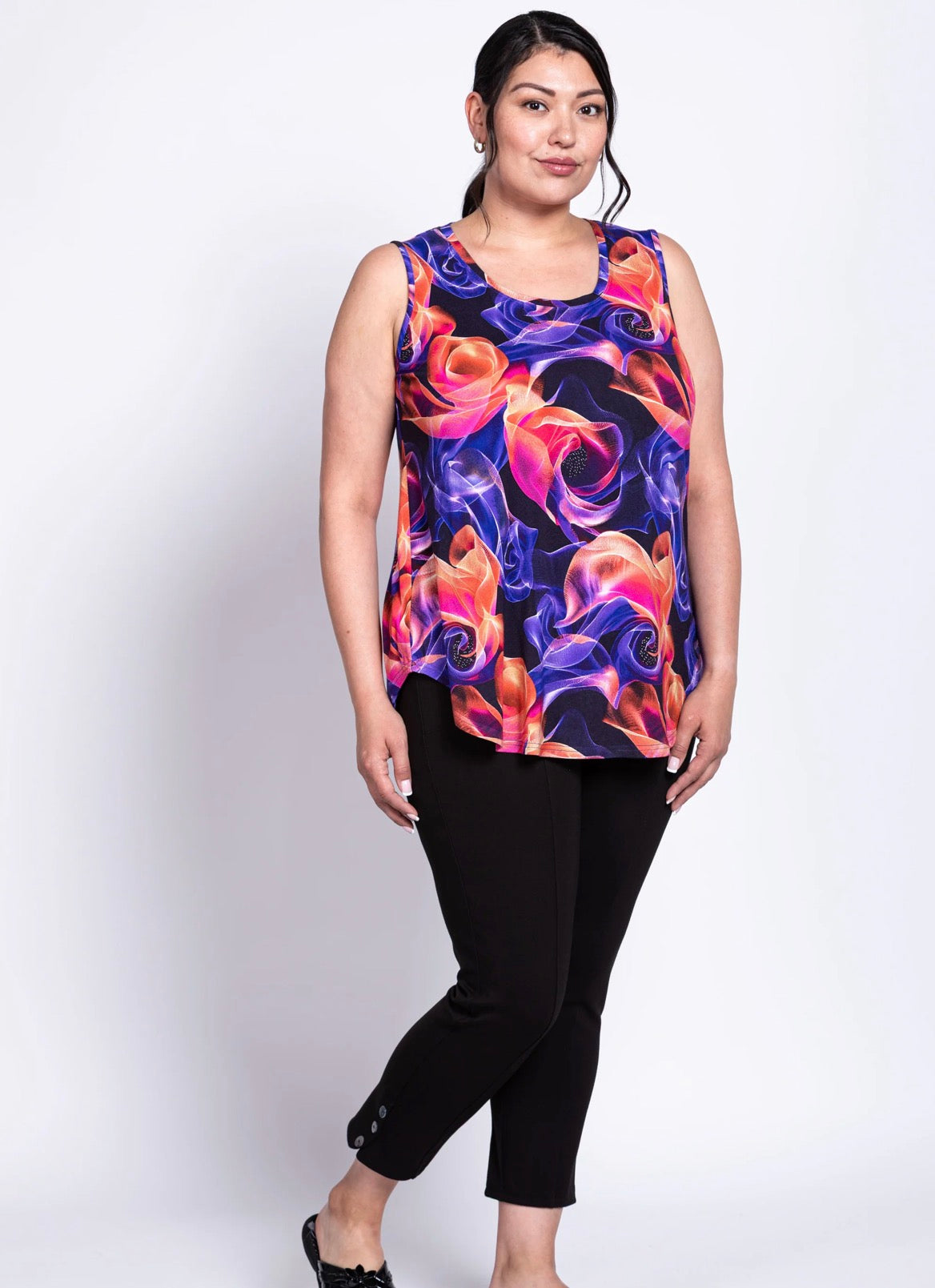 Jazz Tank, Violet Daze, Bamboo